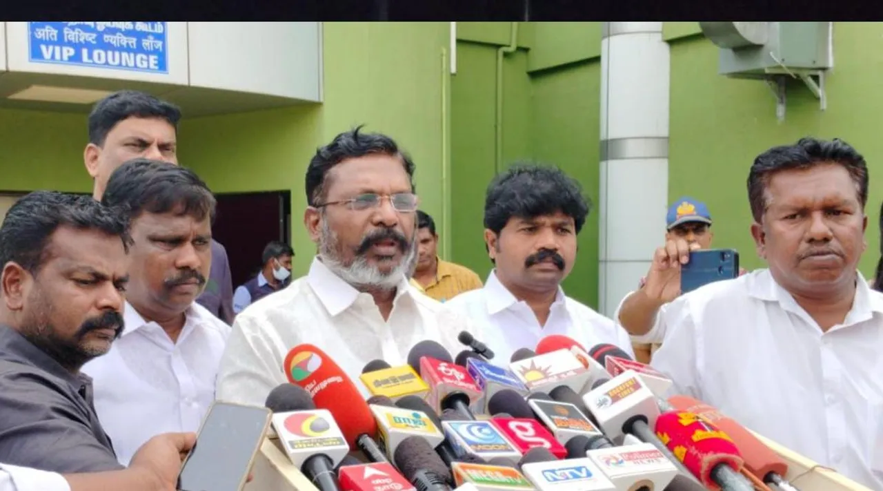 Thirumavalavan reviews the political entry of Tamil actors