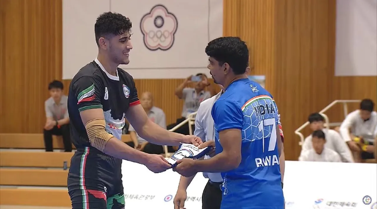 Pawan Sehrawat India beat Iran, win gold in Asian Kabaddi Championship 2023 Tamil News