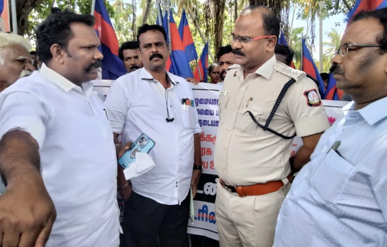 Dalit movement leader in Nagercoil announced fasting