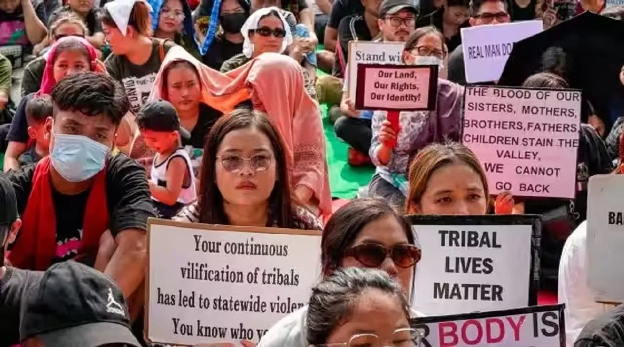 Manipur protest