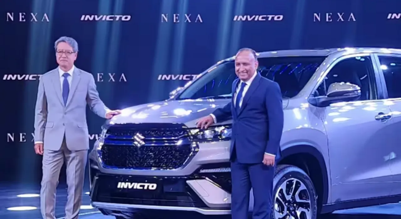 Maruti Suzuki Invicto premium hybrid MUV launched prices start at Rs 25 lakh