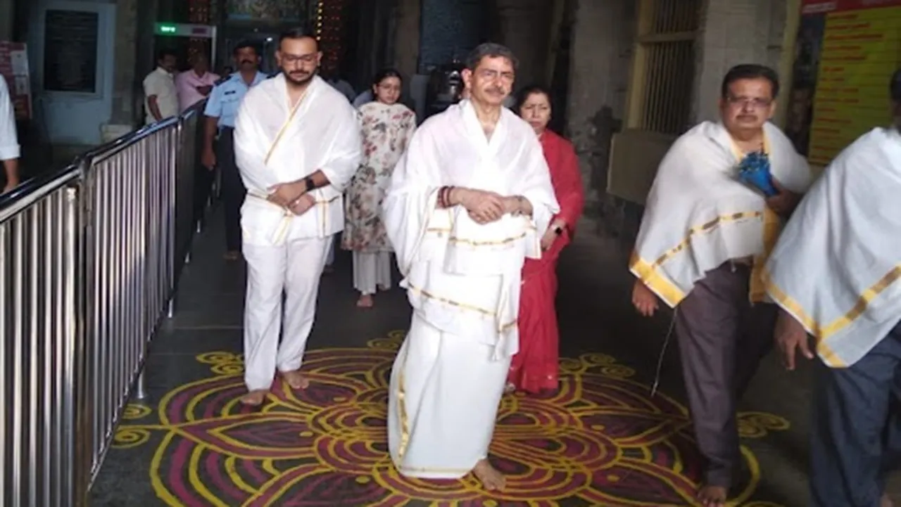 Governor RN Ravi returned to Chennai from Kanyakumari