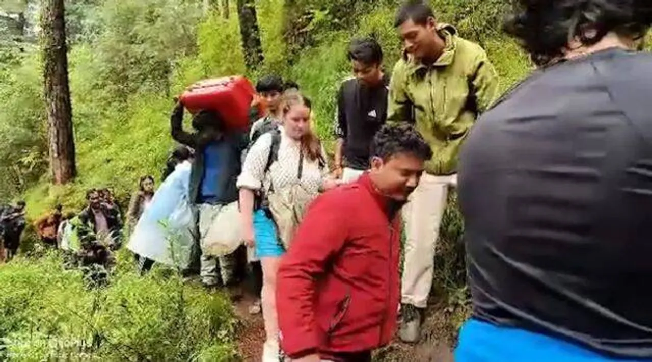 Evacuation of stranded tourists begins in flood-ravaged Himachal Pradesh after roads reopen