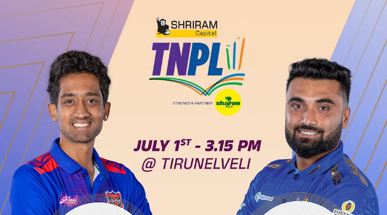 IDream Tiruppur Tamizhans vs Salem Spartans, 22nd Match Tamil News