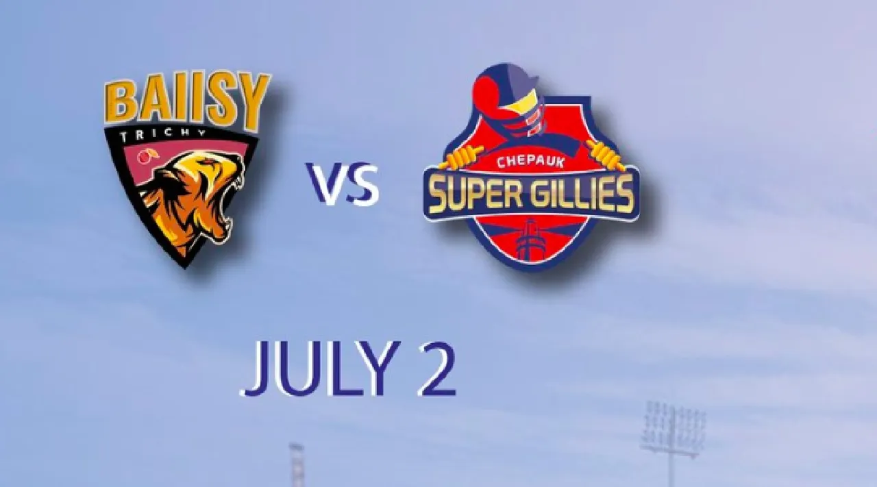 Ruby Trichy Warriors vs Chepauk Super Gillies, 25th Match Tamil News