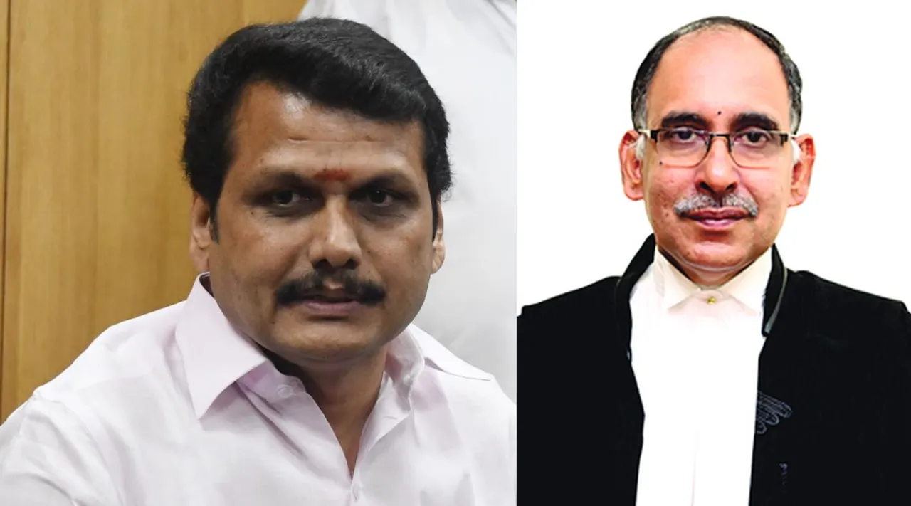 TN Minister V. Senthilbalaji Madras High Court habeas corpus petition Justice C.V. Karthikeyan third judge Tamil News