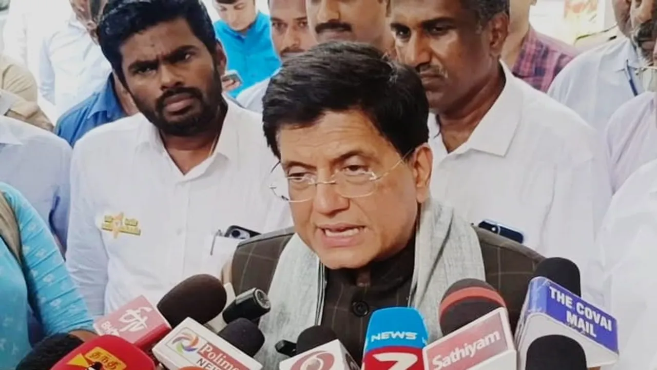 Union Minister Piyush Goyal has said that Annamalai Yatra will free Tamil Nadu from corruption