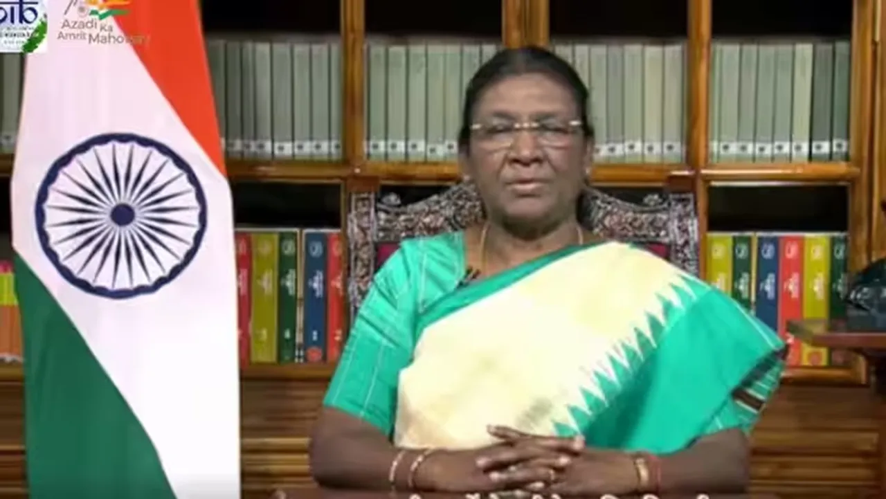 In address to nation on eve of 77th Independence Day President Murmu talks of G20 economy ISRO and climate change