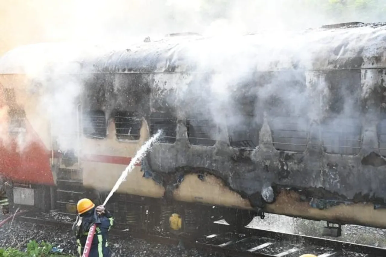 Madurai train fire accident