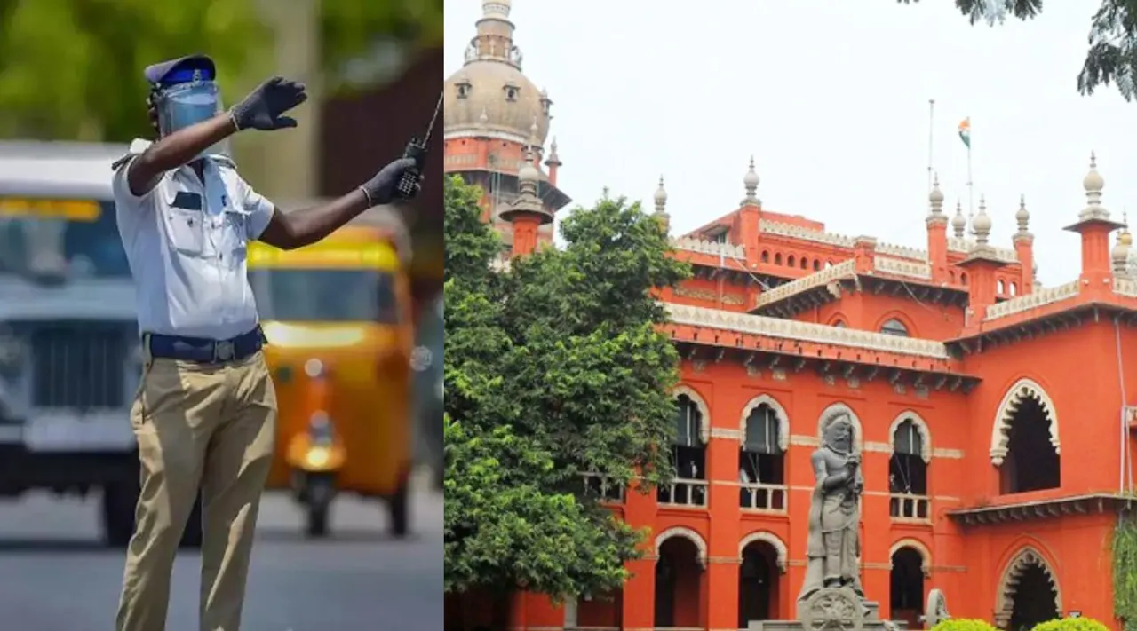 Madras High Court directs Chennai Traffic Police Tamil News