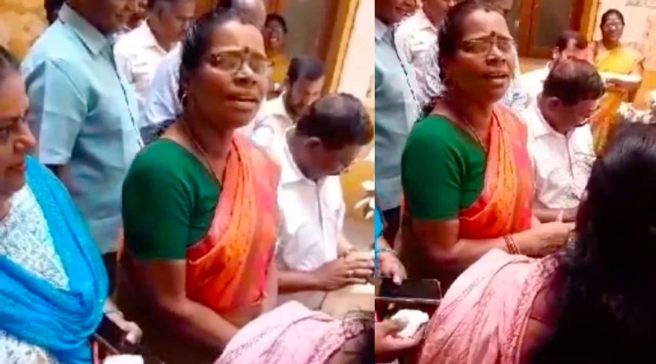 Coimbatore: Education Officer singing farewell function - video Tamil News