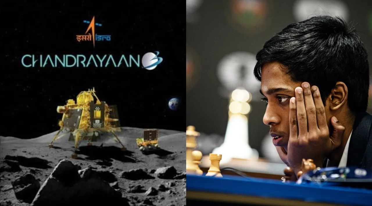 India's Chandrayaan-3 mission: Praggnanandhaa vs Magnus Carlsen FIDE WorldCup final Tamil News