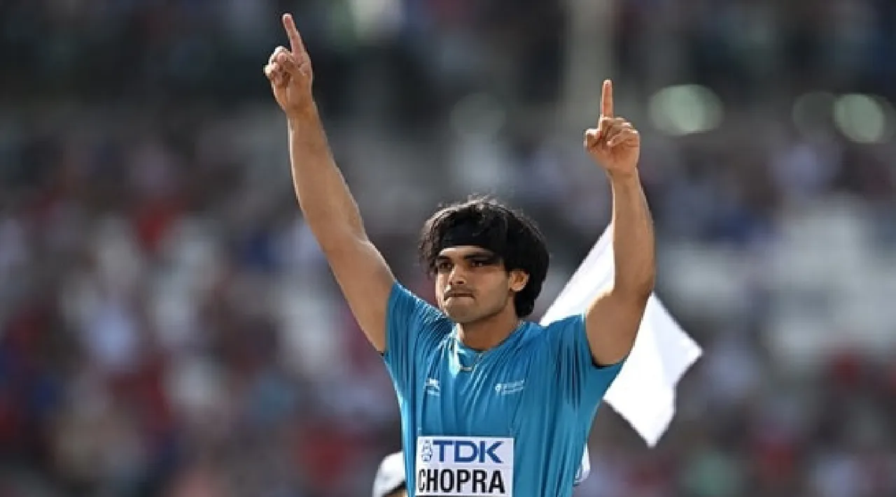 Neeraj Chopra qualifies 2024 Paris Olympics, enters World Championships final Tamil News