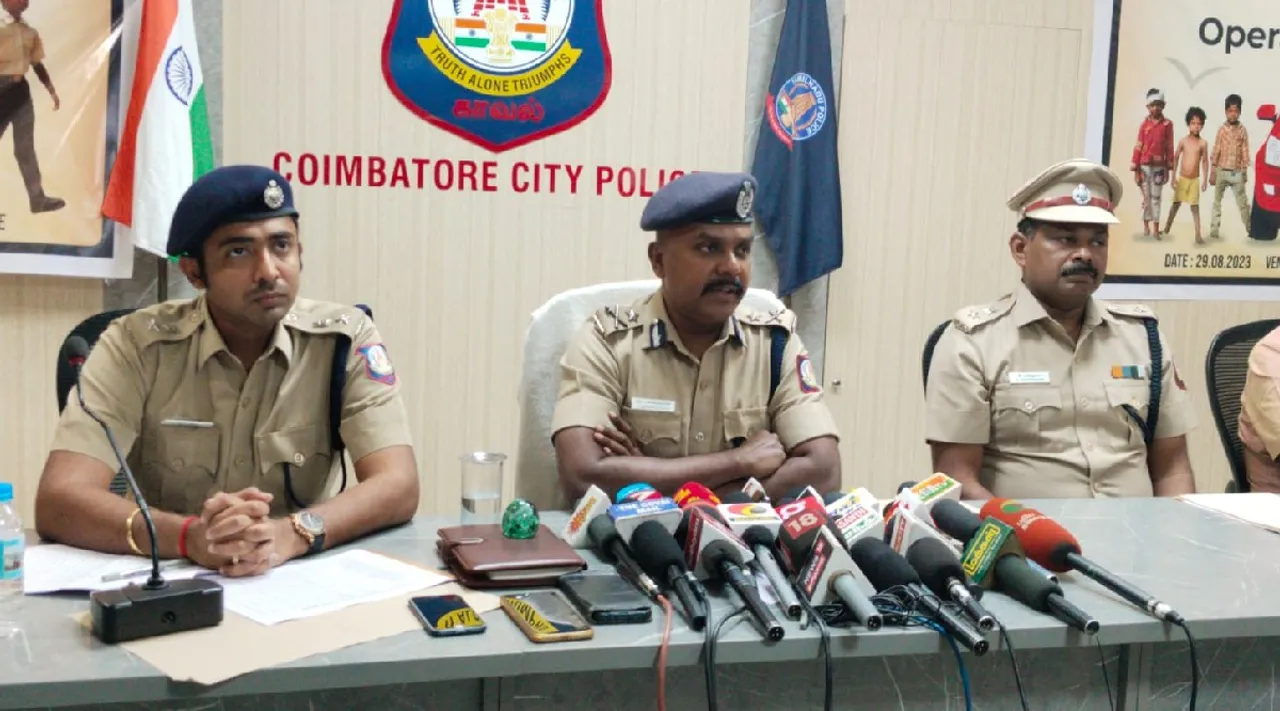 Coimbatore police commissioner V Balakrishnan on juvenile education Tamil News -