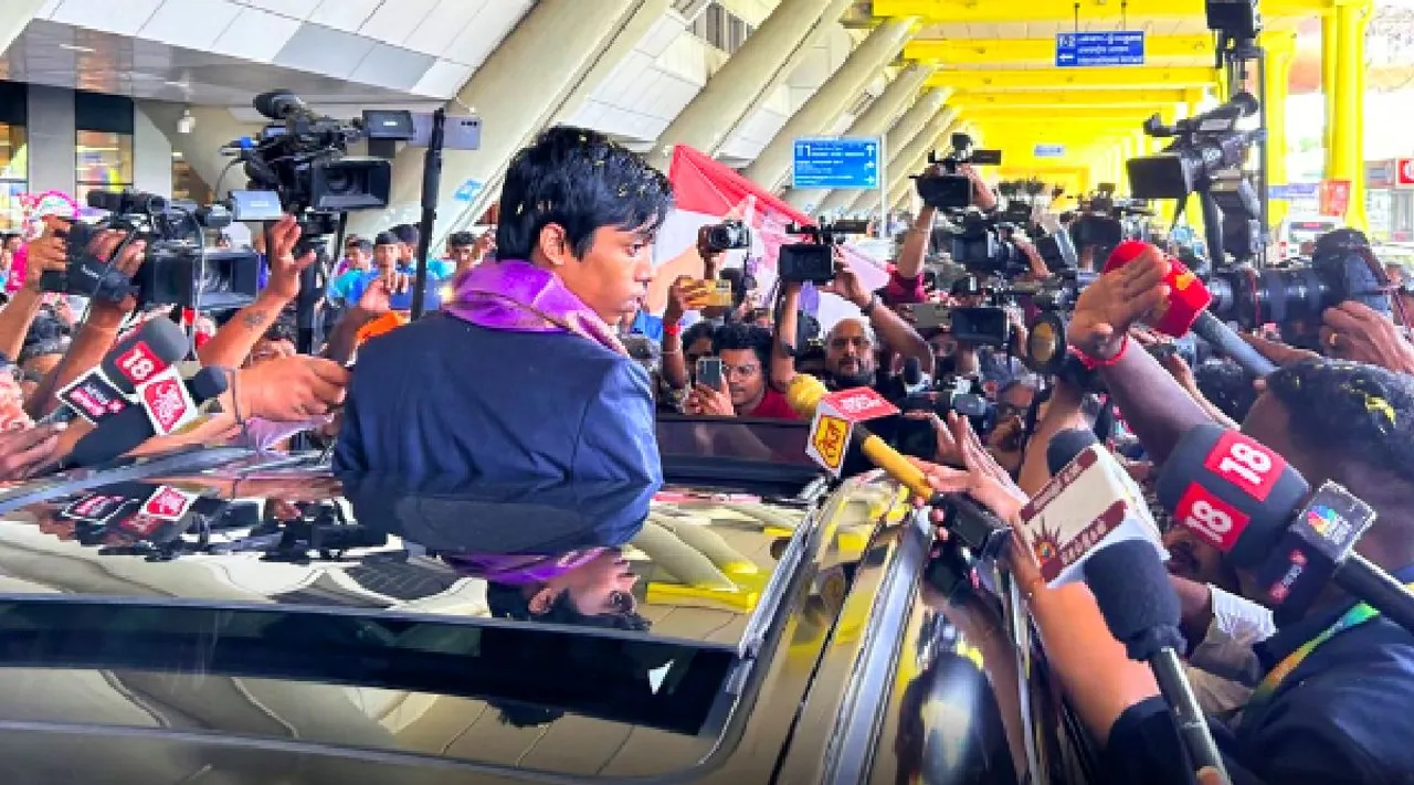 Praggnanandhaa arrives in CHENNAI Tamil News