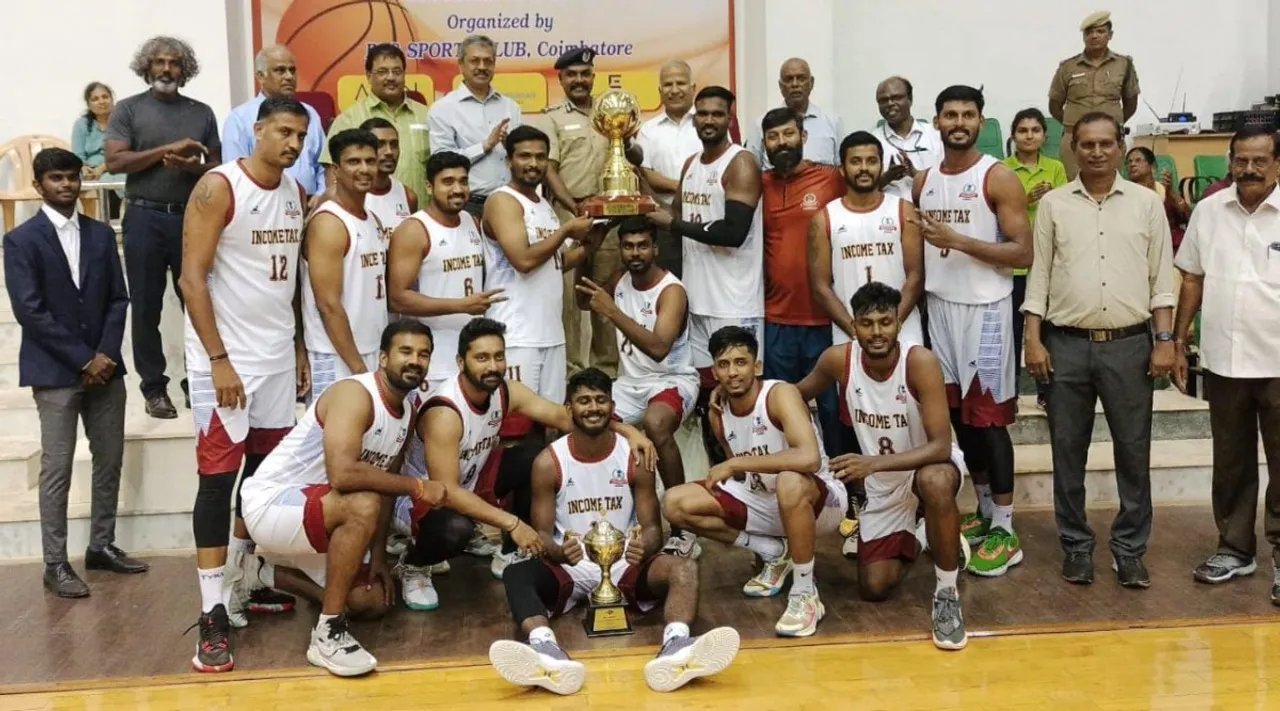 Coimbatore: Income Tax Chennai win 57th PSG Trophy basketball - Tamil News