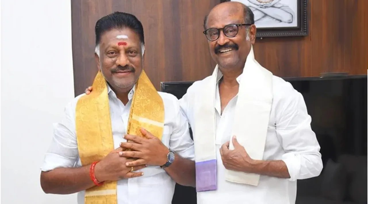 About the meeting with Superstar Rajinikanth former CM O Panneer Selvam tweeted