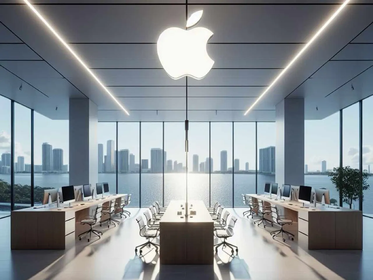 Apple Miami Office Depiction