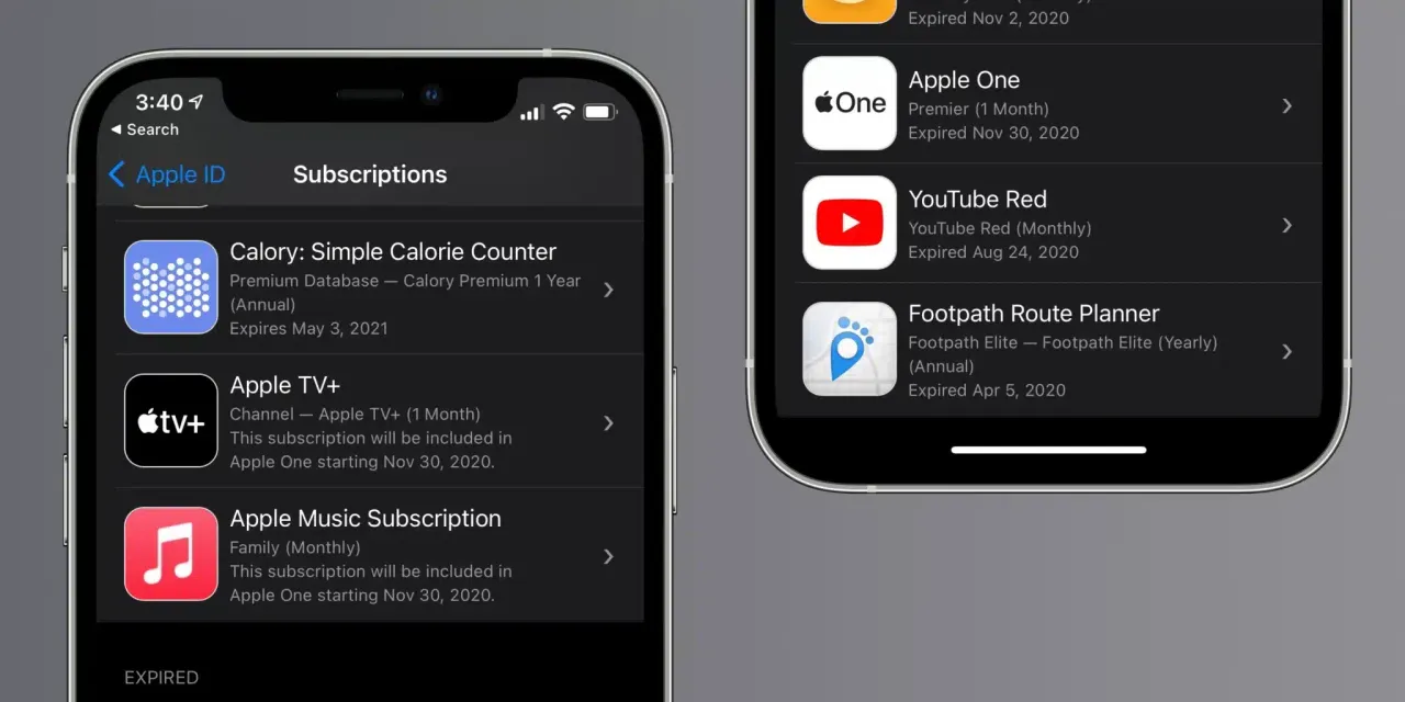 How to cancel subscriptions on an iPhone?