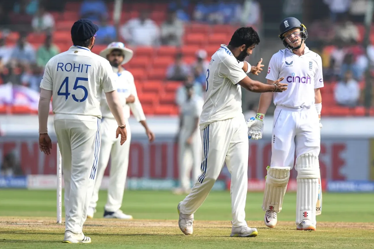 Jasprit Bumrah Penalized for Inappropriate Physical Contact with Ollie Pope