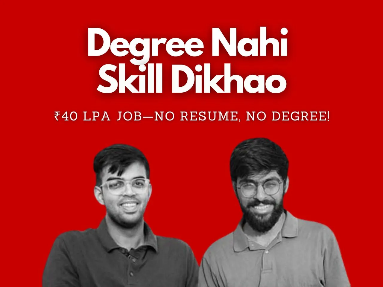 40 LPA Without a Resume or Degree? This Startup is Redefining Hiring