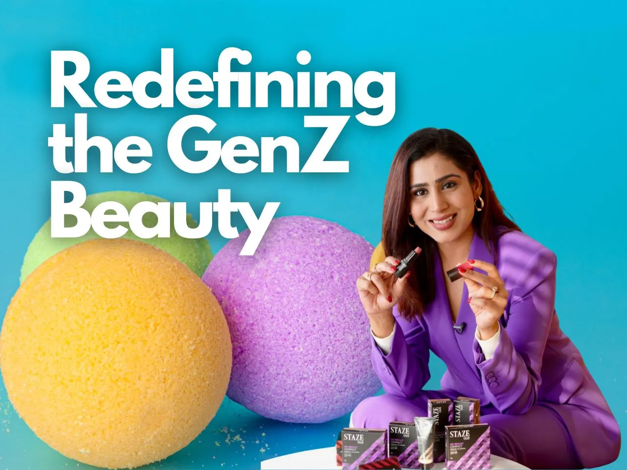 Staze New GenZ Makeup Startup By Ghazal Alagh