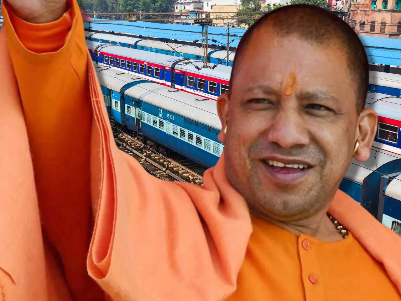 Yogi Govt Boosts Rail Connectivity in UP with Increased 2023 Budget