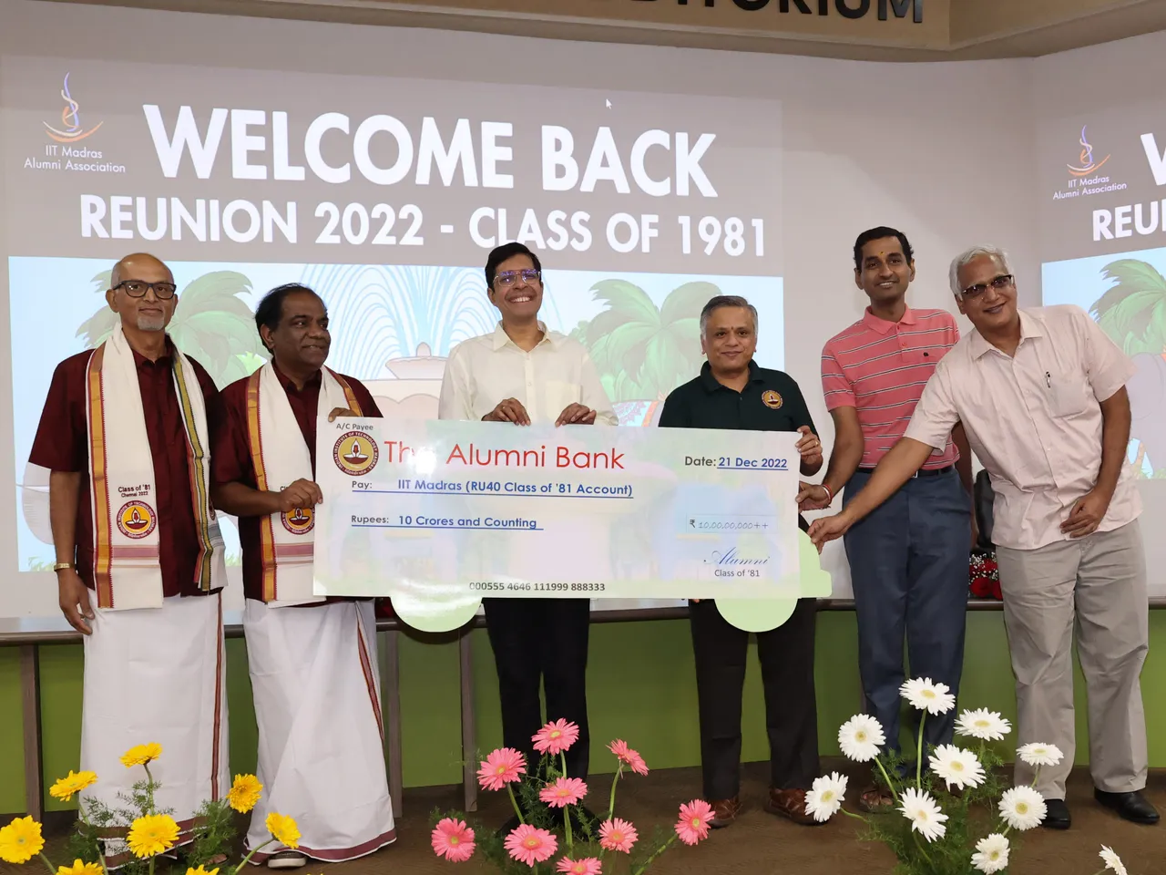 Class of 1981's gift to IIT Madras: Largest ever Electric Bus fleet