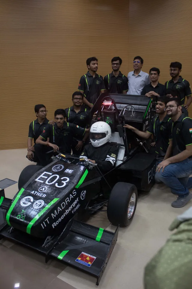 IIT Madras students build E-racing car