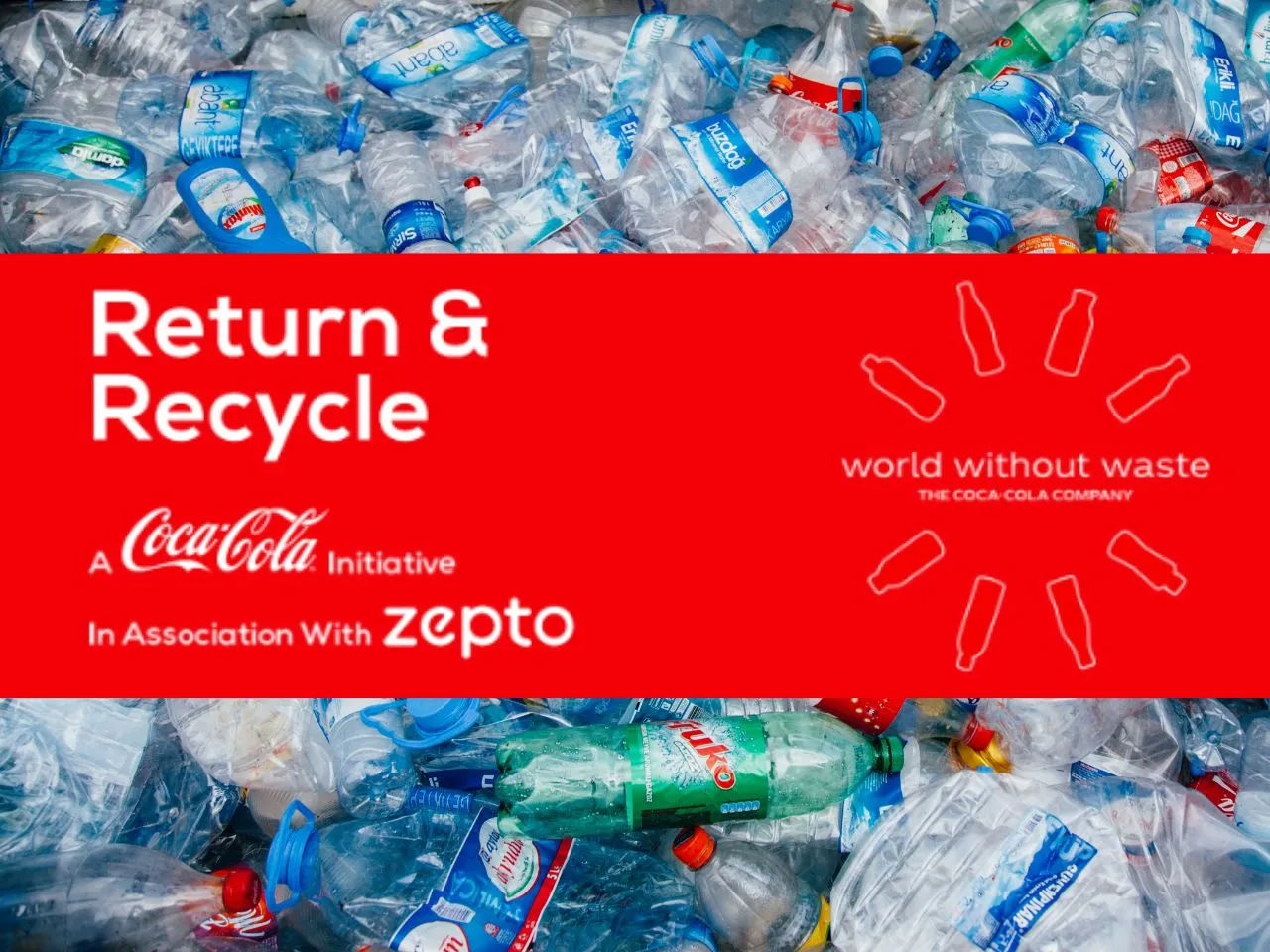 Green Partnership: Coca-Cola & Zepto Transform PET Bottles