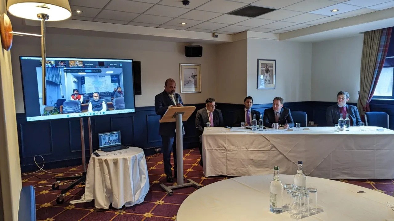 The cGanga, IIT Kanpur-coordinated workshop on Ganga-Clyde Environment and Economic Partnership (GCEEP) Forum was held at the Rangers Football Club, Glasgow