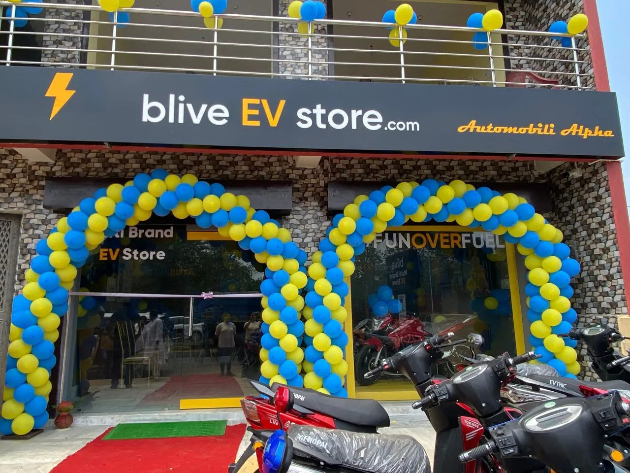 EV Startup BLive Store Odisha