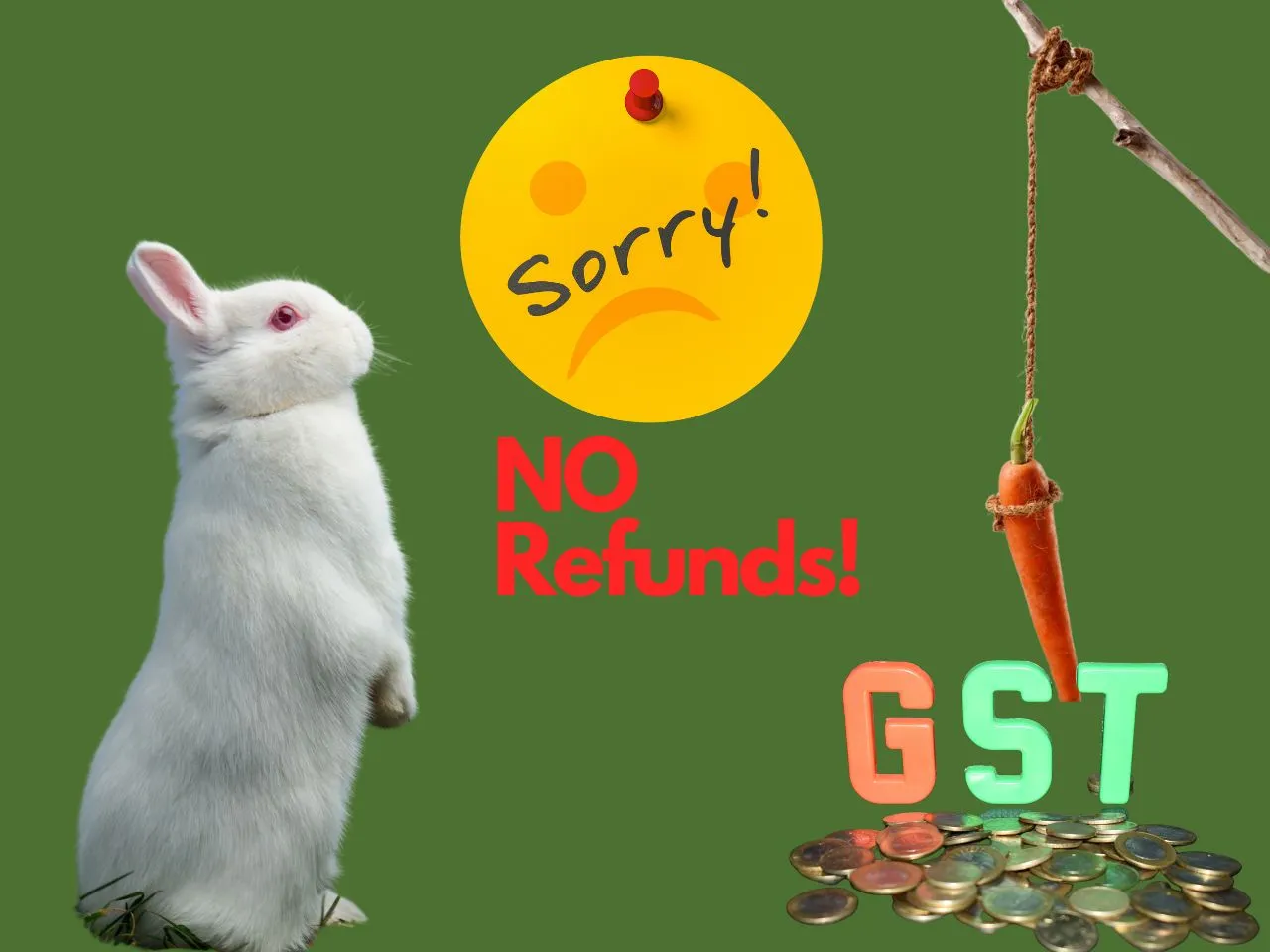 NO GST Refund