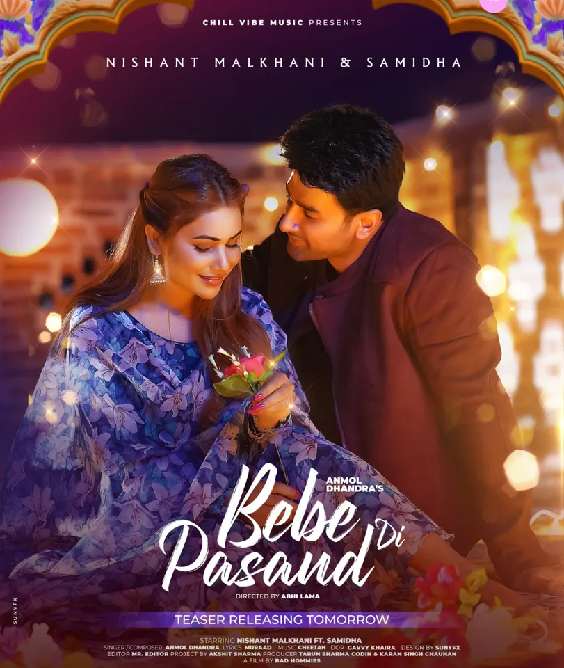 1 million views for freshly released song "Bebe Di Pasand,"