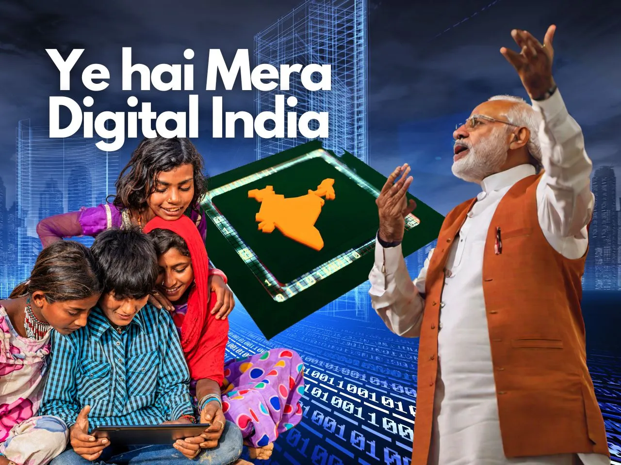  G20 DIA PM Modi Celebrates Digital India Revolution