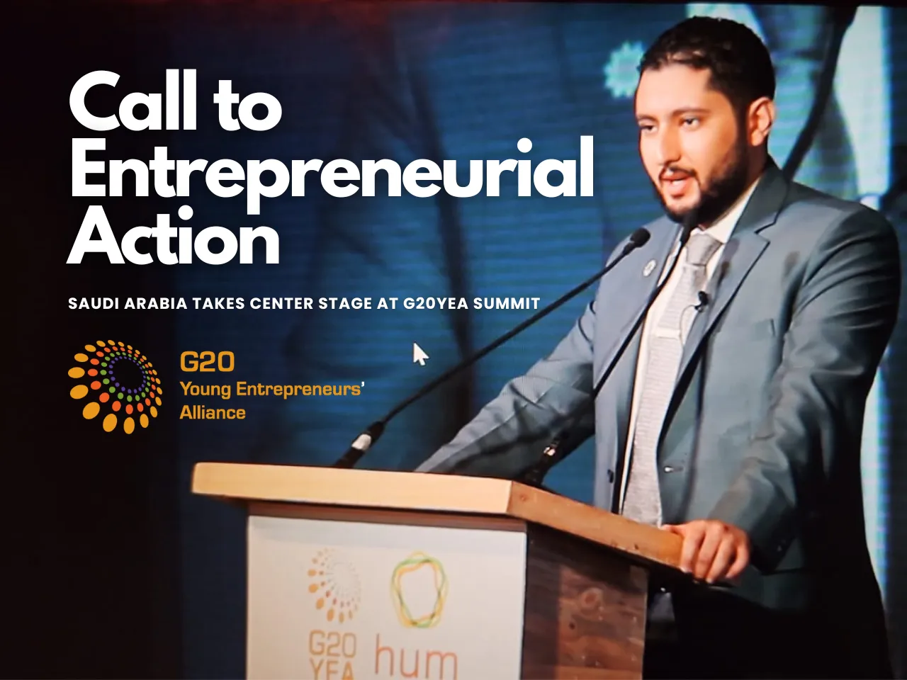 G20YEA: Prince Fahad bin Mansour Calls For Entrepreneurial Action