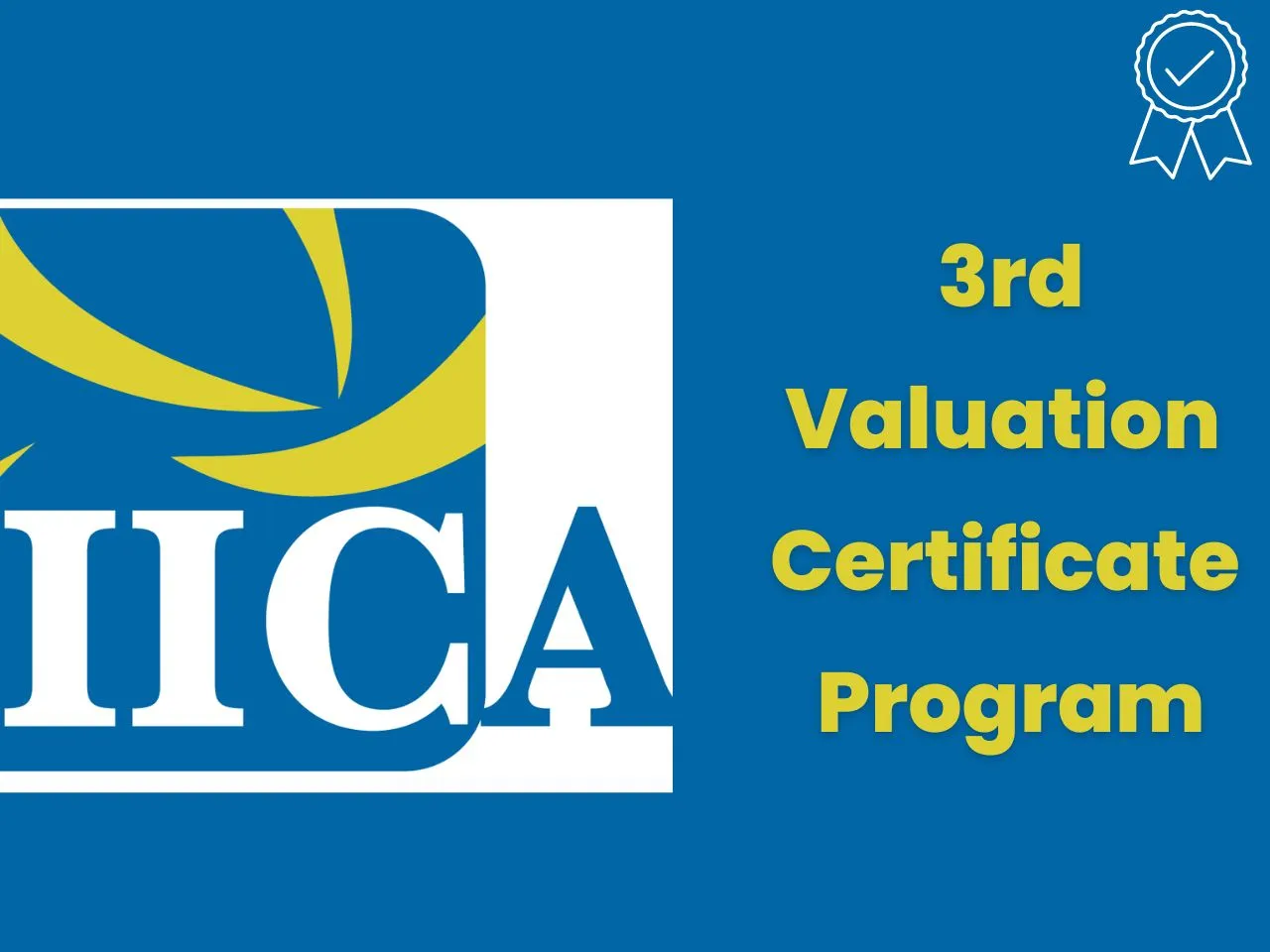 IICA Launches 3rd Batch of Flagship Valuation Course
