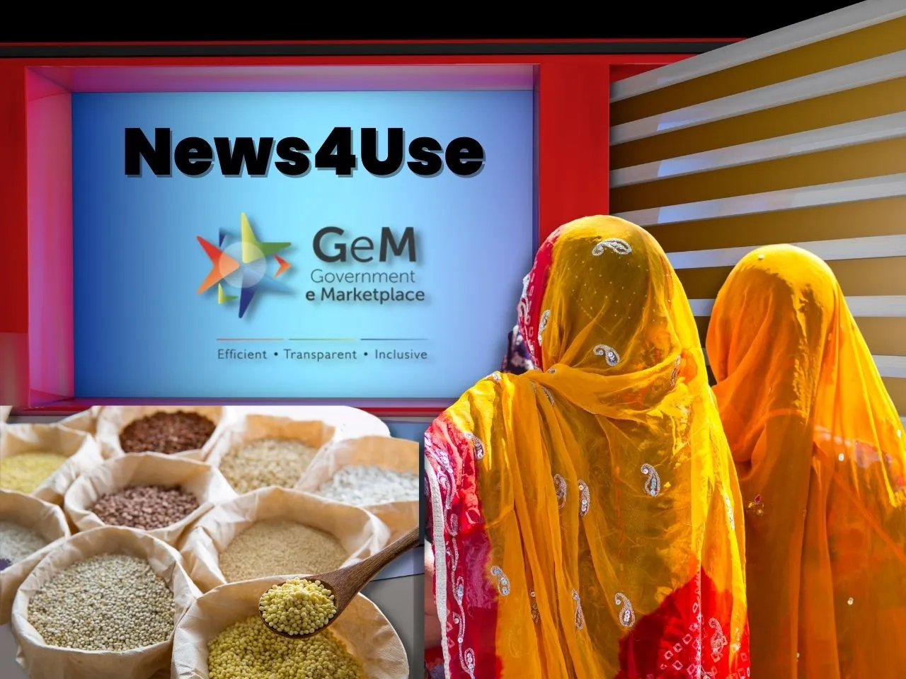 News4Use: Women Entrepreneurs, Millets Meet and The E-Marketplace