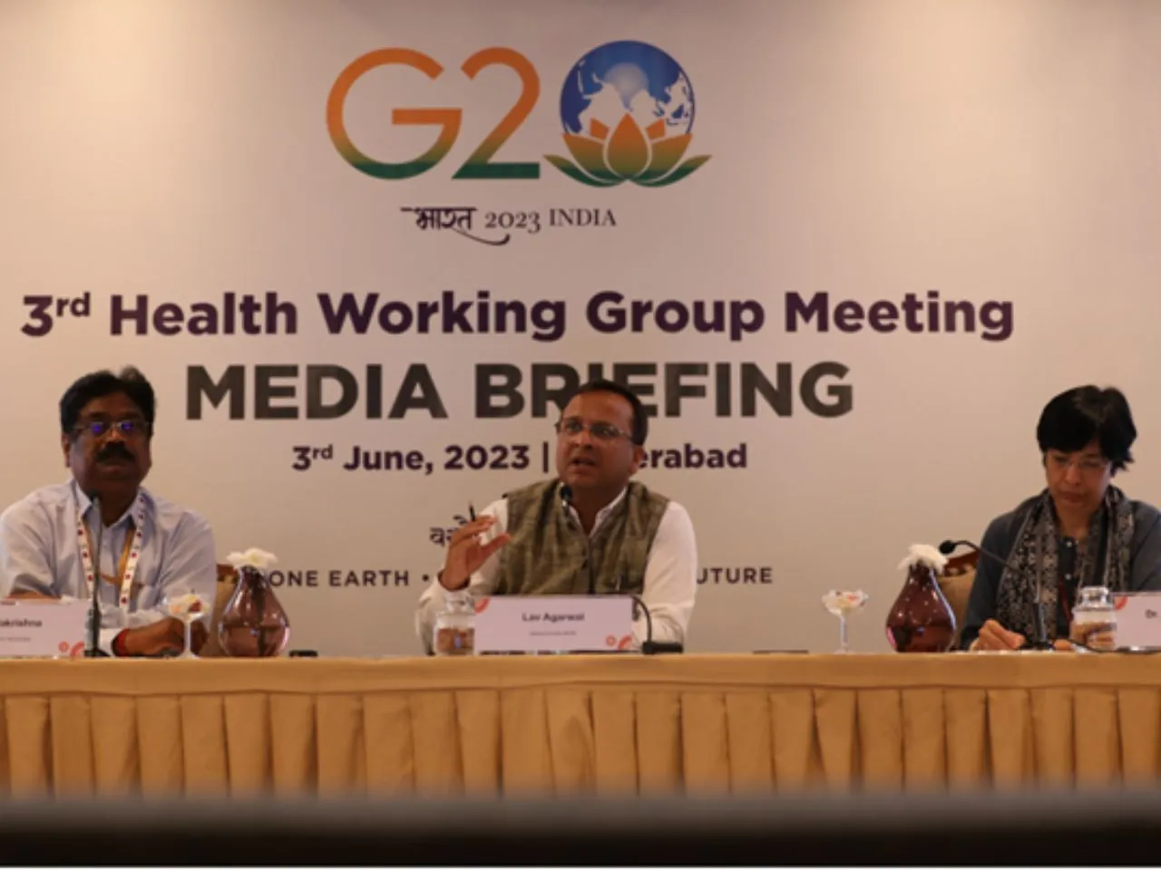 G20 India Health Working Group Meeting Hyderabad