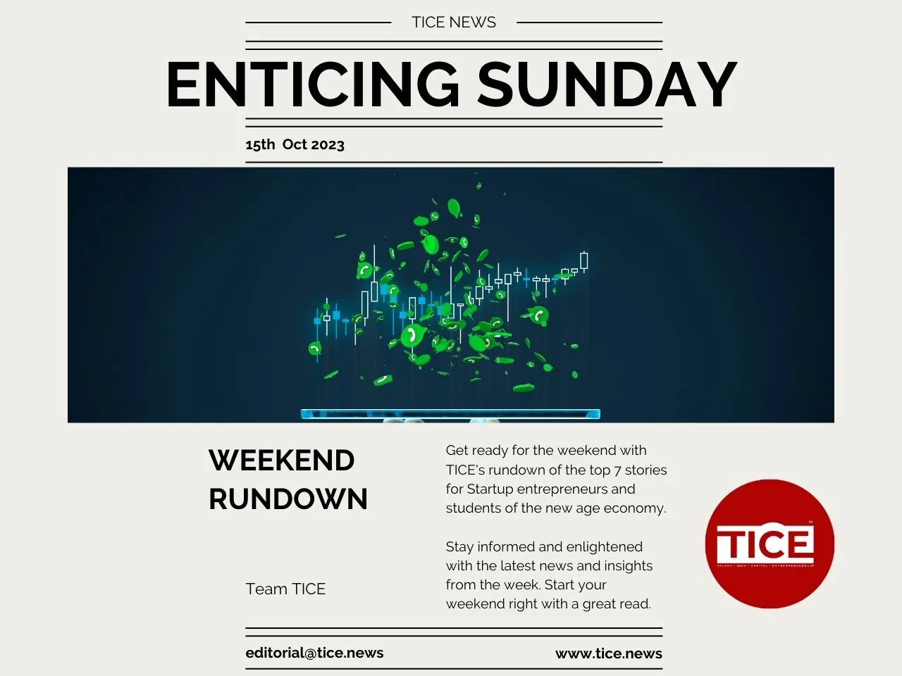 Enticing Sunday Weekly Startup News BYJUs Startup Festive Sales