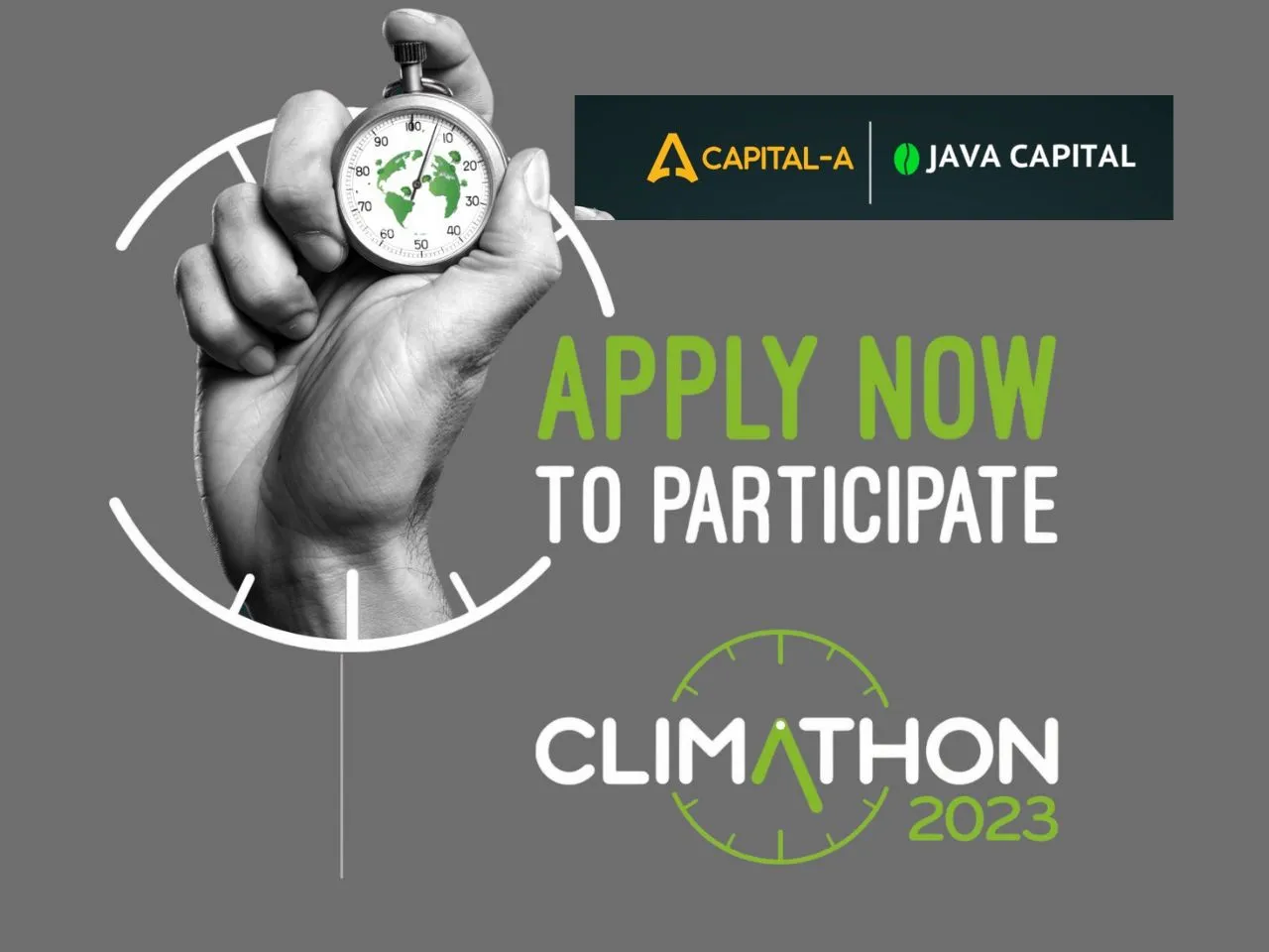 Java Capital & Capital A Bring Climathon'23 For Climate Tech Startups