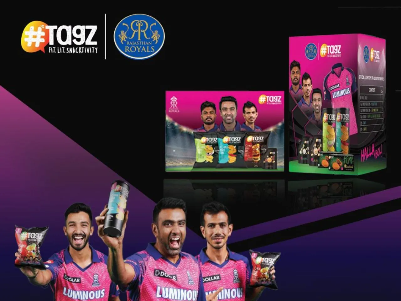 TagZ IPL Rajasthan Royals Snack Hampers