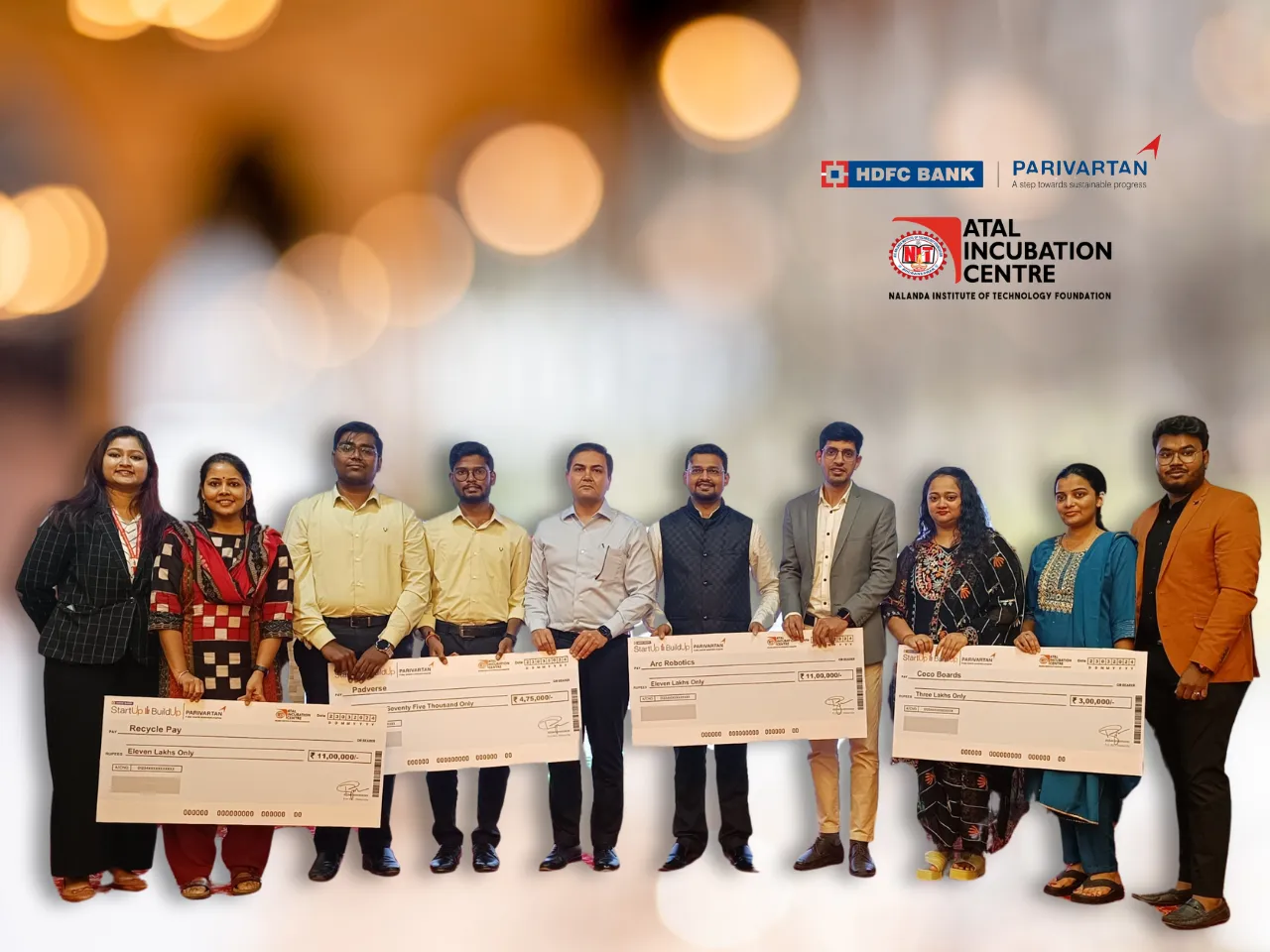 Sustainable Startups Win Big: HDFC Parivartan Startup Grants