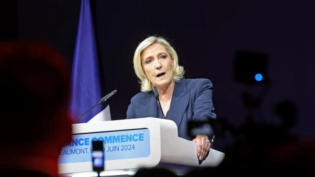 Marine Le Pen’s far-right National Rally party has achieved a historic high in the first round of French parliamentary elections.