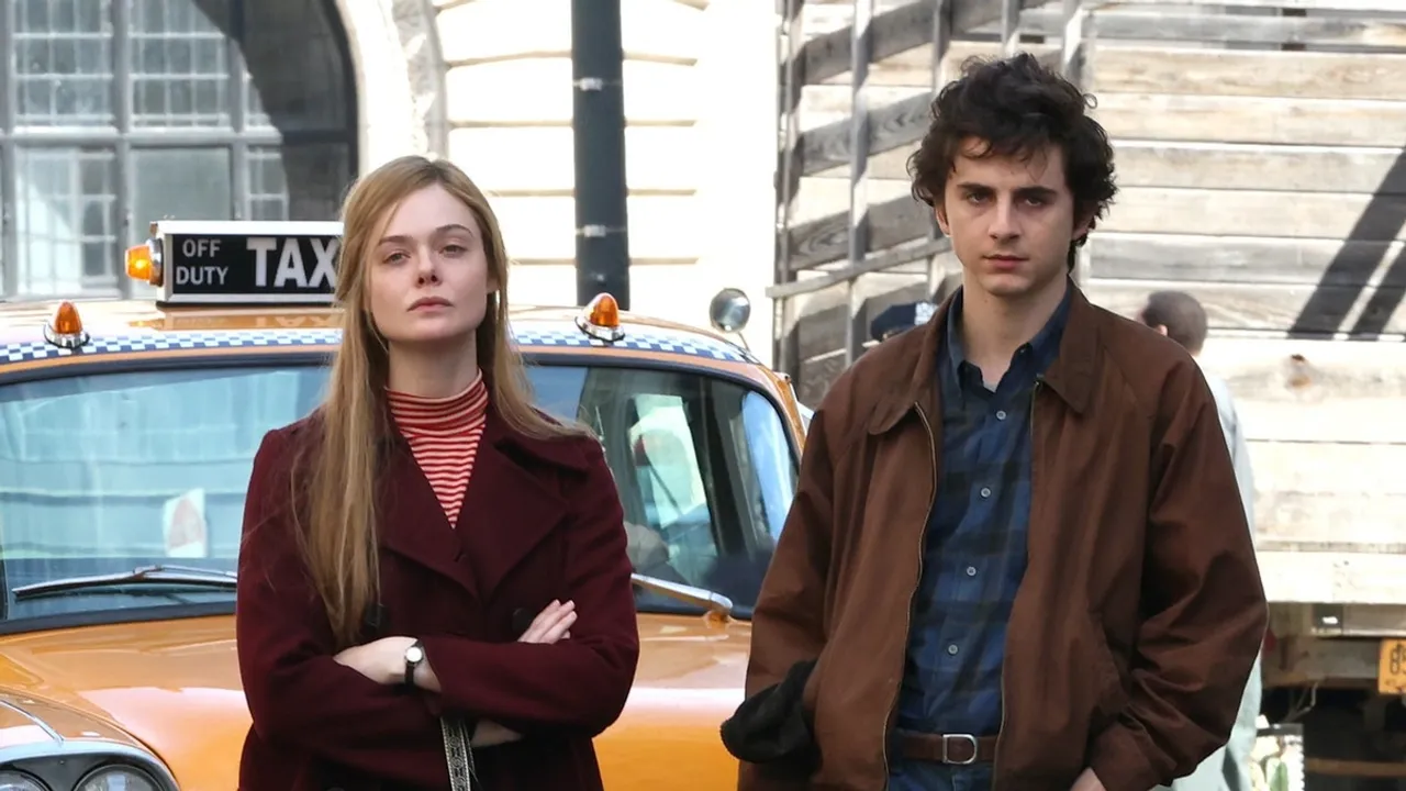Timothée Chalamet and Elle Fanning Spotted Filming Bob Dylan Biopic in New Jersey
