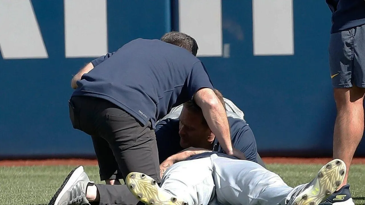 Milwaukee Brewers' Pitcher Jakob Junis Struck by Line Drive During Batting Practice, Taken to Hospital