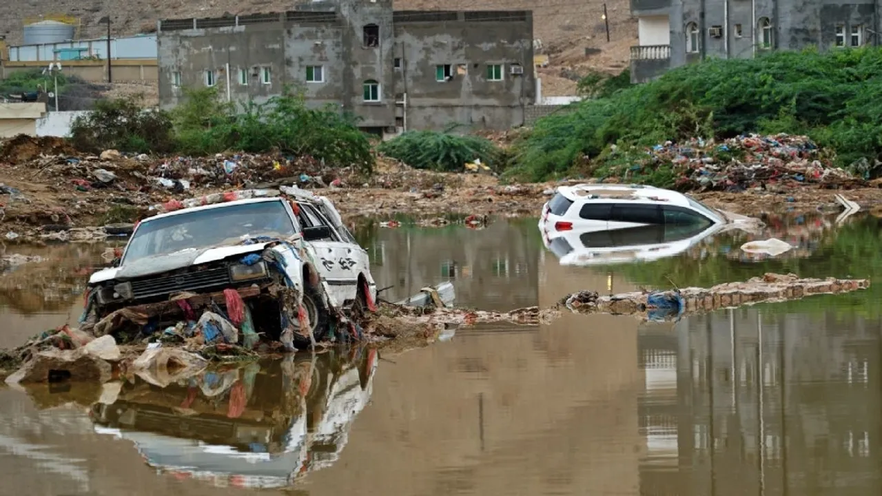 Heavy Rains and Floods Cause Significant Damage in Yemen's Hadhramaut Governorate