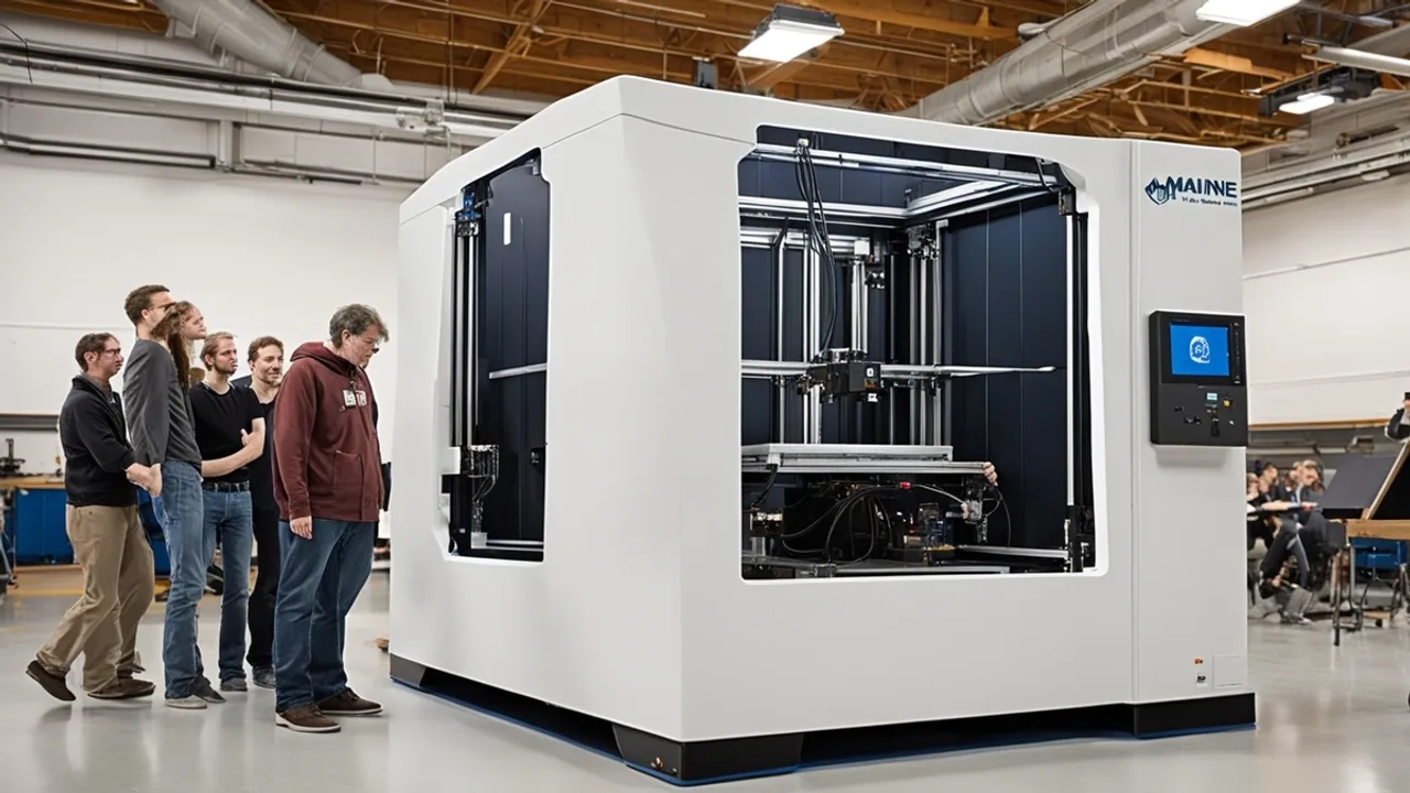 University of Maine Unveils World's Largest 3D Printer, Surpassing Previous Record