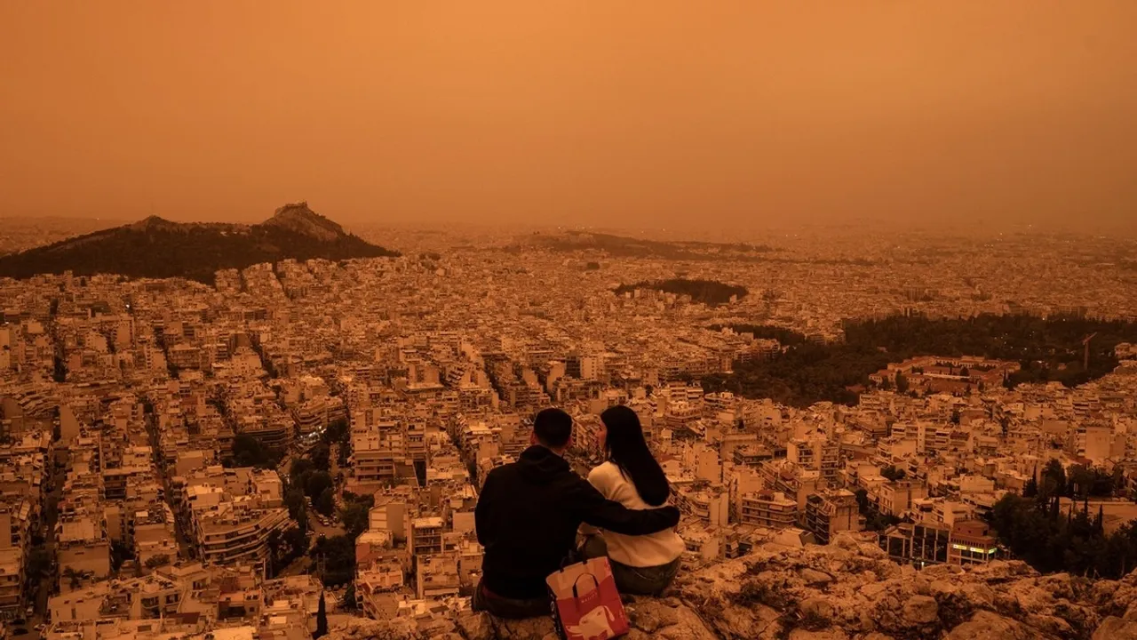Saharan Dust Storms Blanket Athens as Global Frequency and Severity Increase