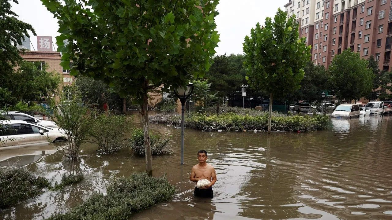 Severe Flooding in Northern China Leaves at Least 20 Dead, Over 500,000 Evacuated